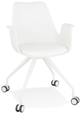 Kokoon Design Bürostuhl Fierce Metall Weiß Weiß