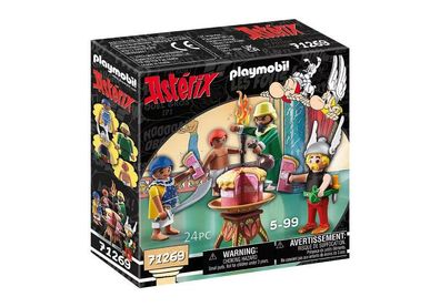 Playmobil Asterix Set 71269 Vergiftete Pyramidonis Torte