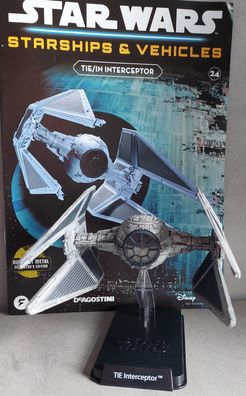 STAR WARS Deagostini Fanhome Interceptor TIE ISSUE 24 OVP & NEU