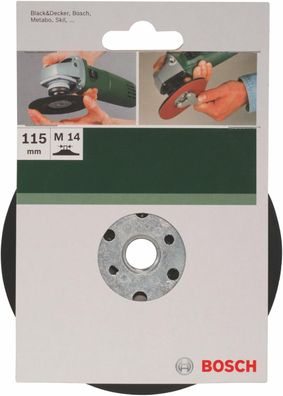 Bosch Schleifteller (für Winkelschleifer Ø 115 mm, Flanschgewinde M14