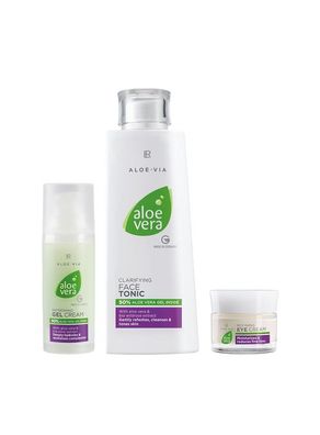 Limitiertes Aloe Vera Gesichtspflege-Set 265 ml