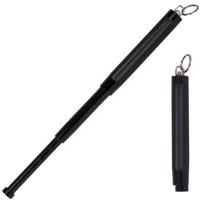 BlackField Mini Schlagstock 12"/30 cm schwarz mit Schlüsselring (18 + )