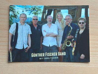 Günther Fischer Autogrammkarte orig signiert #7327