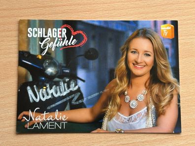 Natali Lament Autogrammkarte orig signiert #7285