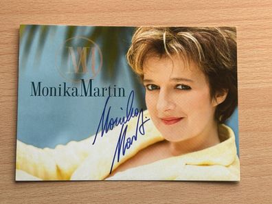 Monika Martin Autogrammkarte orig signiert #7322