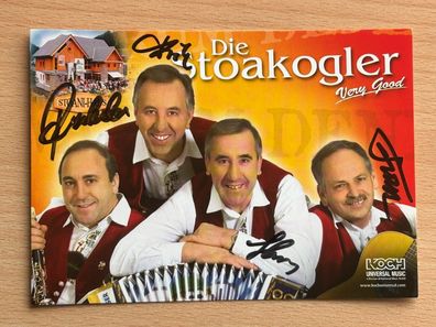 die Stoakogler Autogrammkarte orig signiert #7323