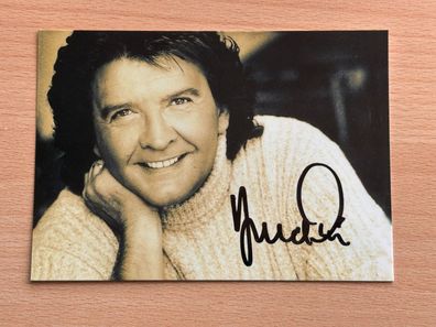 Bernd Clüver Autogrammkarte orig signiert #7289