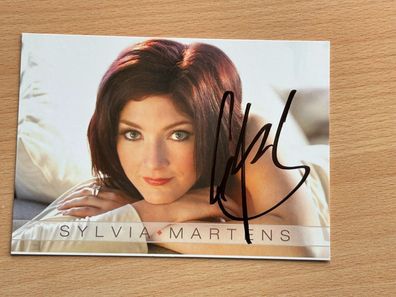 Sylvia Martens Autogrammkarte orig signiert #7302