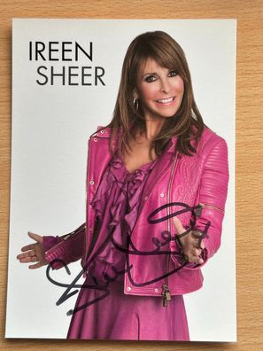Ireen Sheer Autogrammkarte orig signiert #7252