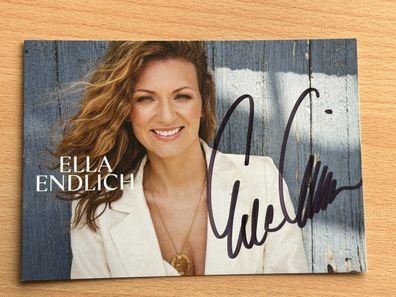 Ella Endlich Autogrammkarte orig signiert #7276