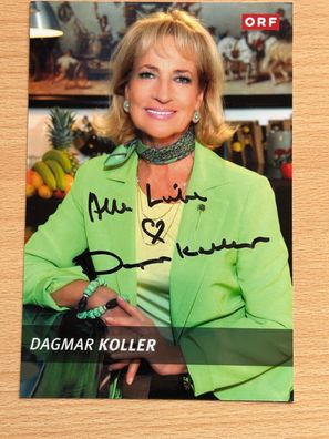 Dagmar Koller Autogrammkarte orig signiert #7243