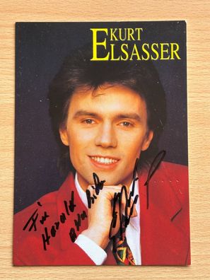 Kurt Elsasser Autogrammkarte orig signiert #7272