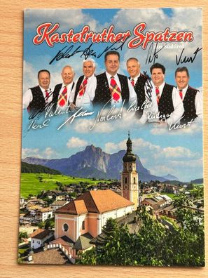 Kastelruther Spatzen Autogrammkarte orig signiert #7232
