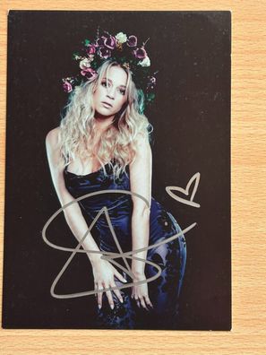 Julia Lindholm Autogrammkarte orig signiert #7248