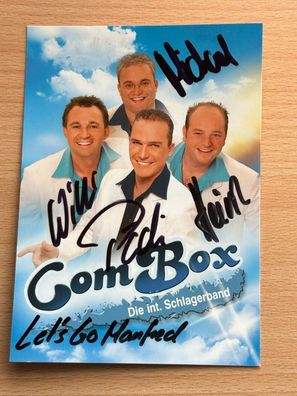 Com-Box Autogrammkarte orig signiert #7215
