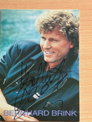 Bernhard Brink Autogrammkarte orig signiert #7196
