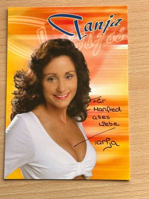 Tanja Autogrammkarte orig signiert #7203