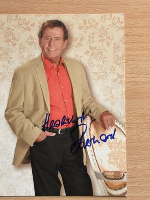 Eberhard Hertel Autogrammkarte orig signiert #7195