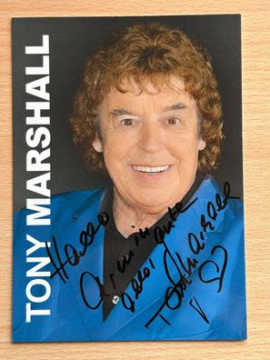 Tony Marshall Autogrammkarte orig signiert #7188