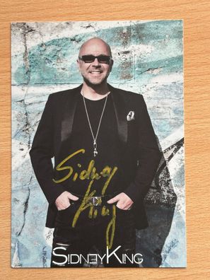 Sidney King Autogrammkarte orig signiert #7171