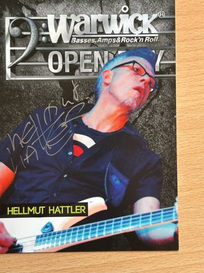Helmut Hattler Autogrammkarte orig signiert #7166