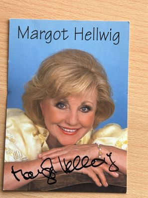 Margot Hellwig Autogrammkarte orig signiert #7140