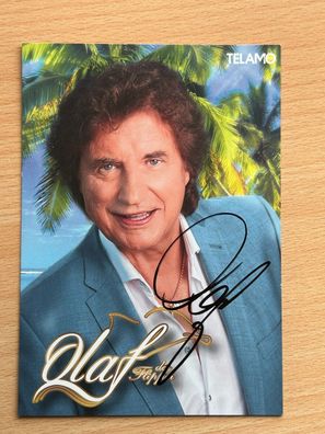 Olaf der Flipper Autogrammkarte orig signiert #7133