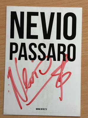 Nevio Passaro Autogrammkarte orig signiert #7157