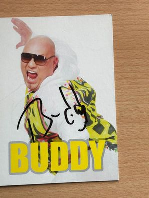 Buddy Autogrammkarte orig signiert #7137
