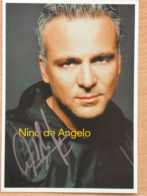 Nino de Angelo Autogrammkarte orig signiert #7154