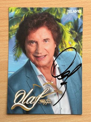 Olaf der Flipper Autogrammkarte orig signiert #7151