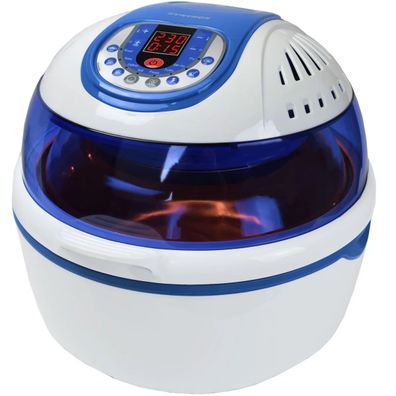 Turbo-Heißluftfritteuse Heißluftgarer Airfryer Küchenmaschine mit LED-Display