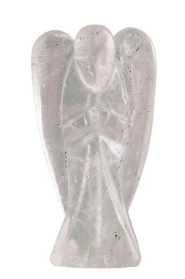 Engelchen aus Bergkristall ca. 5 cm Feng-Shui Figur Schutzengel Kristallengel