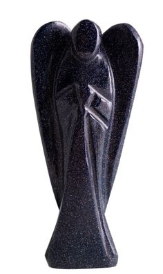 Engelchen aus Blaufluss ca. 7,5 cm Feng-Shui Figur Schutzengel Kristallengel