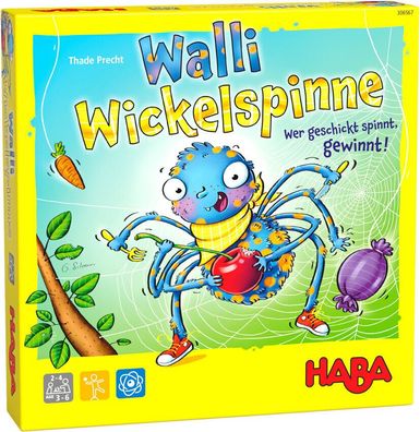 Spiel Walli Wickelspinne neu HABA 306567 Geschicktes Wickelspiel Feinmotorik