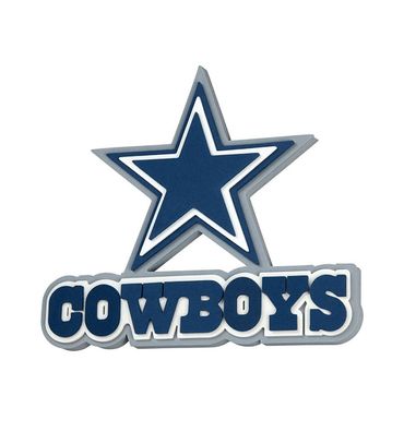 NFL Dallas Cowboys 3D Foam Logo Sign Schild für Wand 847624021291