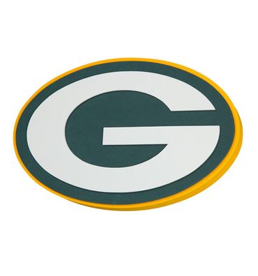 NFL Green Bay Packers 3D Foam Logo Sign Schild für Wand 847624021321