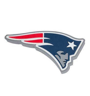 NFL New England Patriots 3D Foam Logo Sign Schild für Wand 847624021390