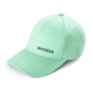 Original Skoda Baseballcap Basecap Baseballkappe Logo Cap Kappe grün 000084300BC622