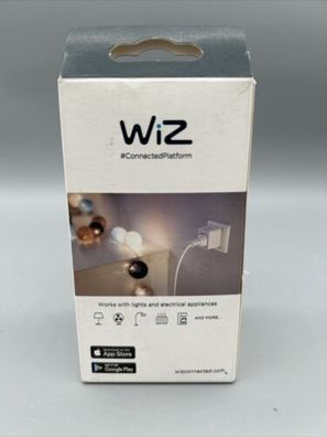 Signify Zwischenstecker WiZ WLAN Smart Plug Powermeter Schuko Typ F IP20 NEU