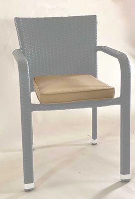 Polster Kissen Sitzkissen für Destiny Carlos - Ohne Stuhl -
