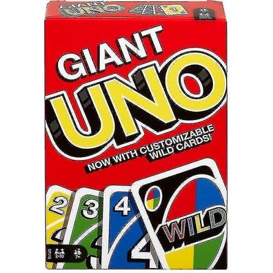 Giant Uno Playing Cards Four Times Larger