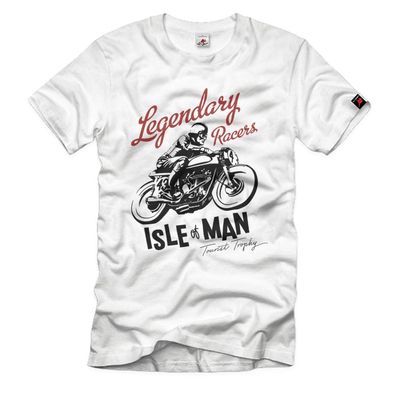 Vintage Racer Tourist Trophy England Motorrad Rennen T-Shirt#38994
