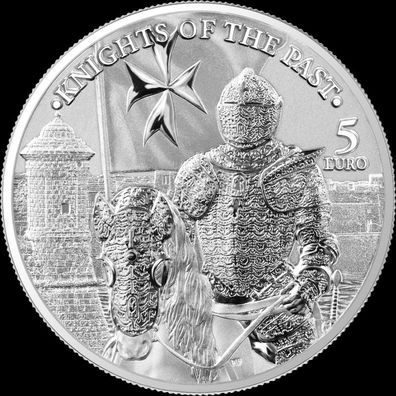 Silbermünze Germania Mint Knights of the Past 2023 1 oz 999 Silber 3. Ausgabe