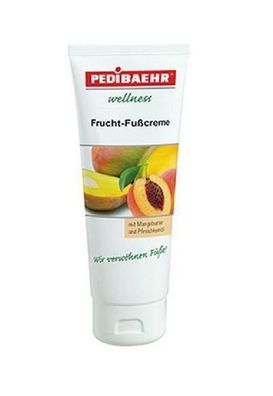 Pedibaehr Wellness Frucht Fußcreme Mango & Pfirsich 125ml