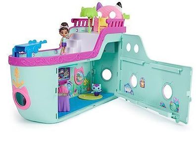 Gabby´s Dollhouse Kreuzfahrtschiff mit Gabby und Meerkatze Weihnachtsgeschenk