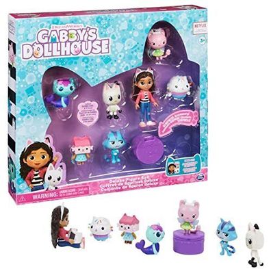 Gabby‘s Dollhouse Figuren Deluxe-Set mit Überraschung Weihnachtsgeschenk ab 3 J.