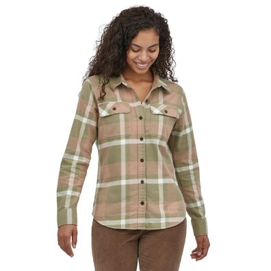 Patagonia Womens LS Fjord Flannel Shirt Langarm-Flanellhemd Damen