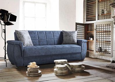 Sofa 3 Sitzer Design Sofas Polster Couchen Leder Relax Sitz Möbel Modern Relax