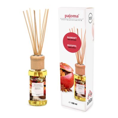 pajoma Raumduft Bratapfel, 1er Pack (1 x 100 ml) in Geschenkverpackung
